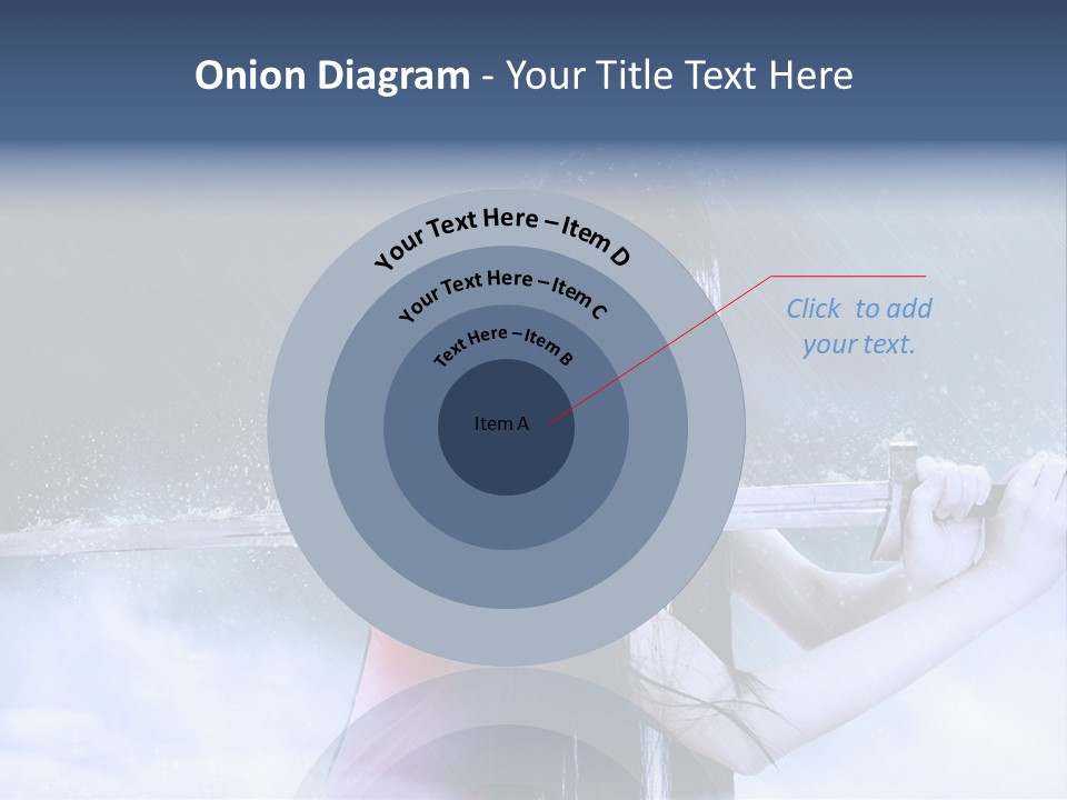 Beauty Person Weapon PowerPoint Template