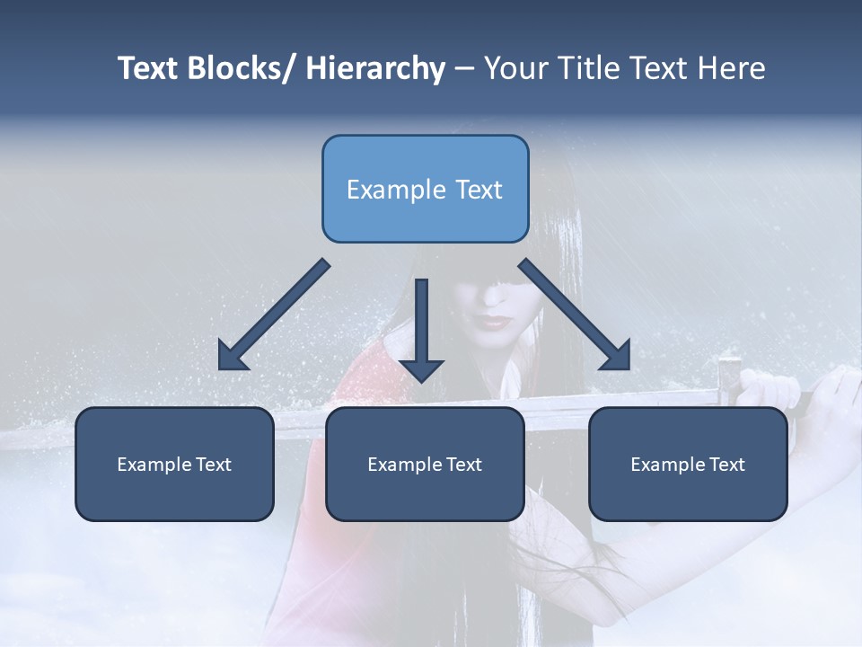 Beauty Person Weapon PowerPoint Template