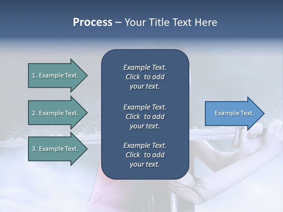 Beauty Person Weapon PowerPoint Template