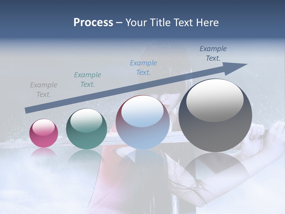 Beauty Person Weapon PowerPoint Template