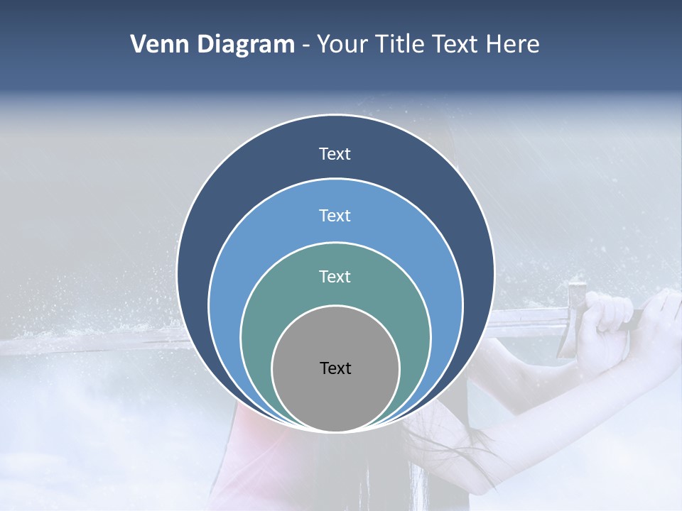 Beauty Person Weapon PowerPoint Template