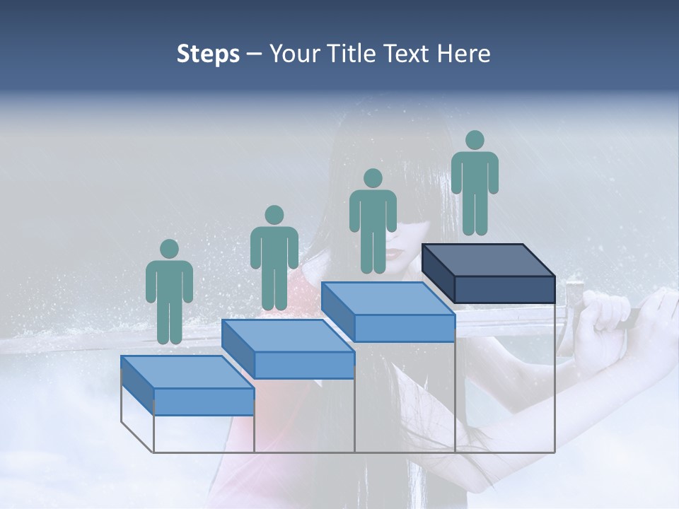 Beauty Person Weapon PowerPoint Template