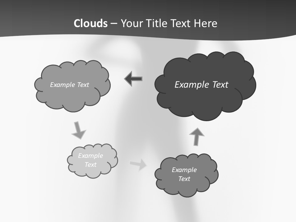 Nude Sexy Cloudy PowerPoint Template