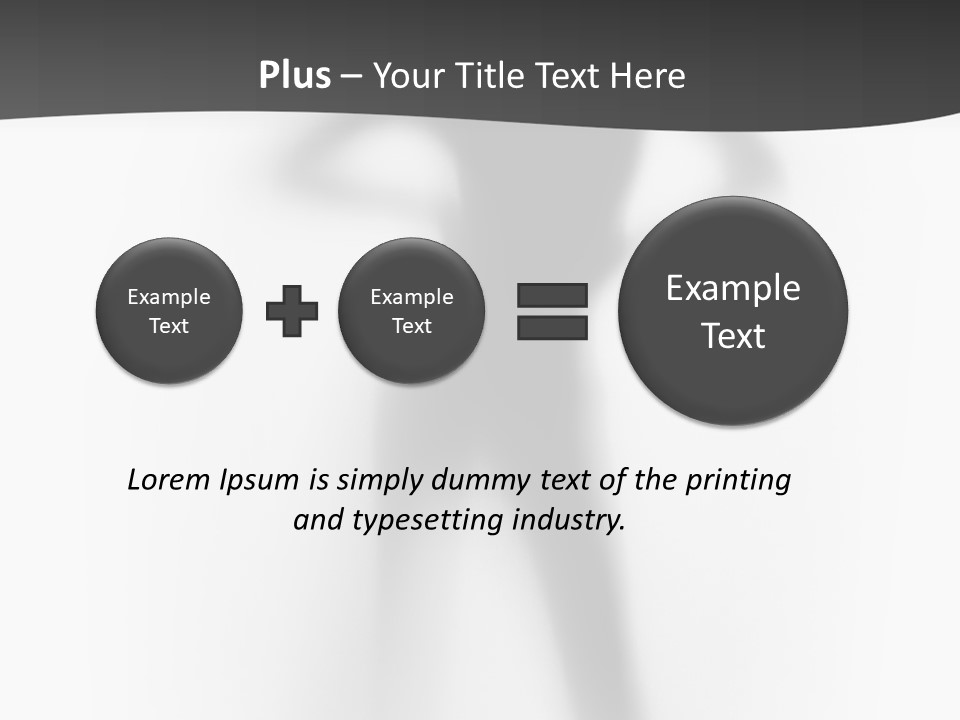 Nude Sexy Cloudy PowerPoint Template