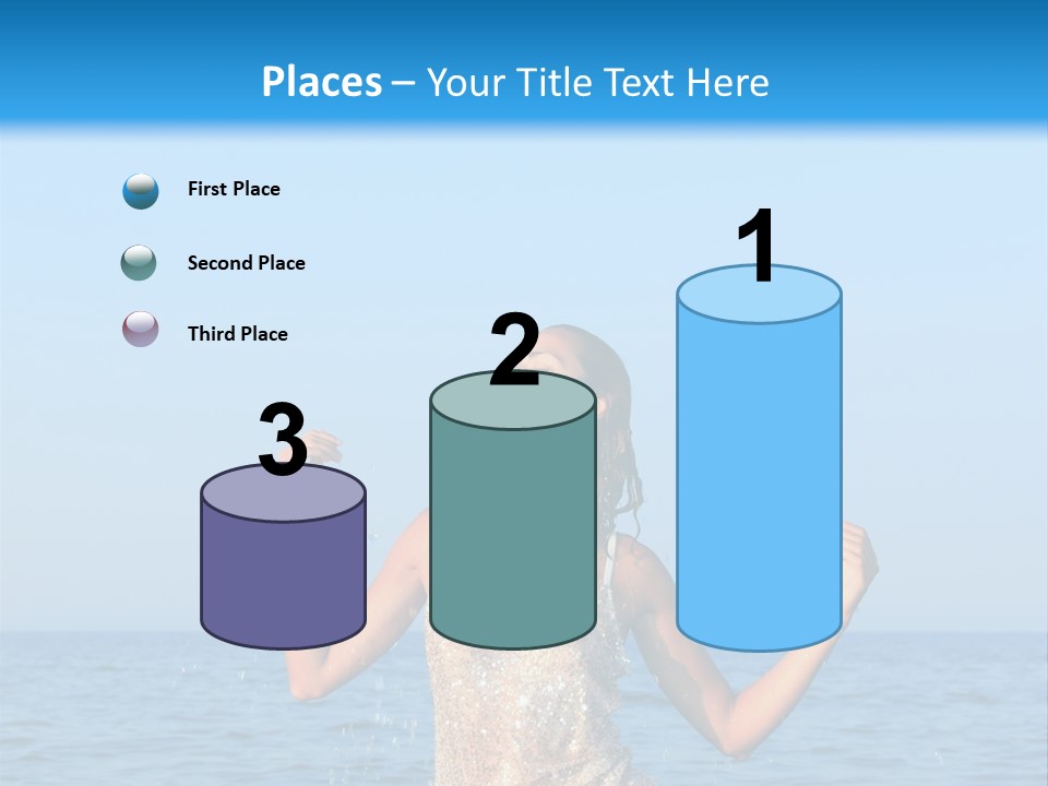 Travel Summer Ocean PowerPoint Template