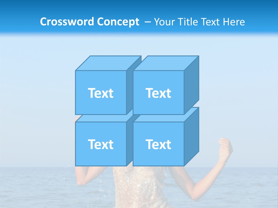 Travel Summer Ocean PowerPoint Template