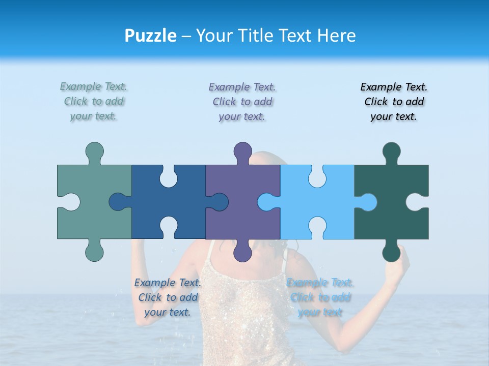 Travel Summer Ocean PowerPoint Template