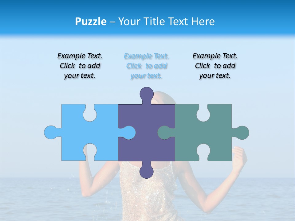 Travel Summer Ocean PowerPoint Template