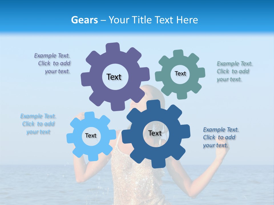 Travel Summer Ocean PowerPoint Template