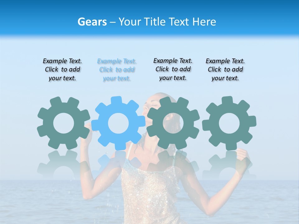 Travel Summer Ocean PowerPoint Template