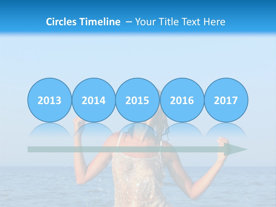 Travel Summer Ocean PowerPoint Template