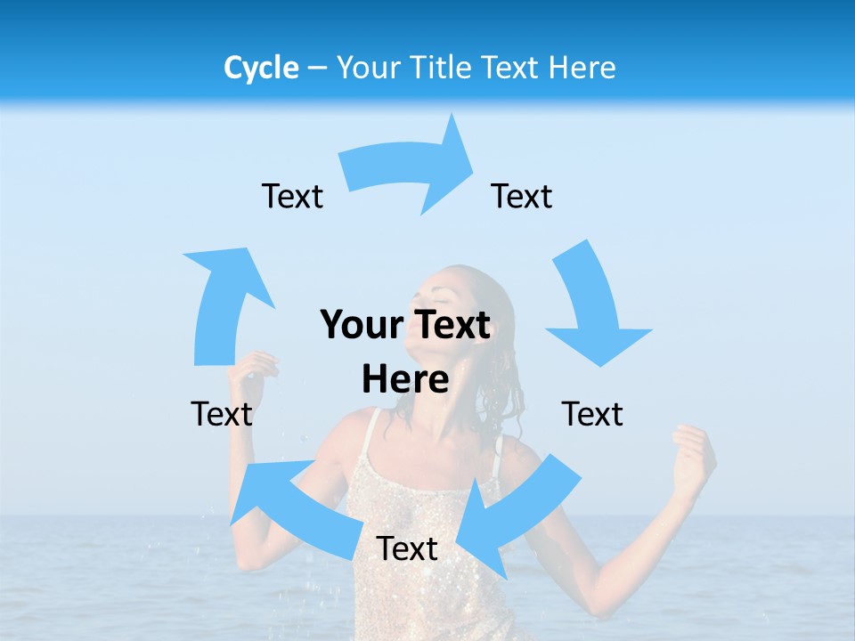 Travel Summer Ocean PowerPoint Template