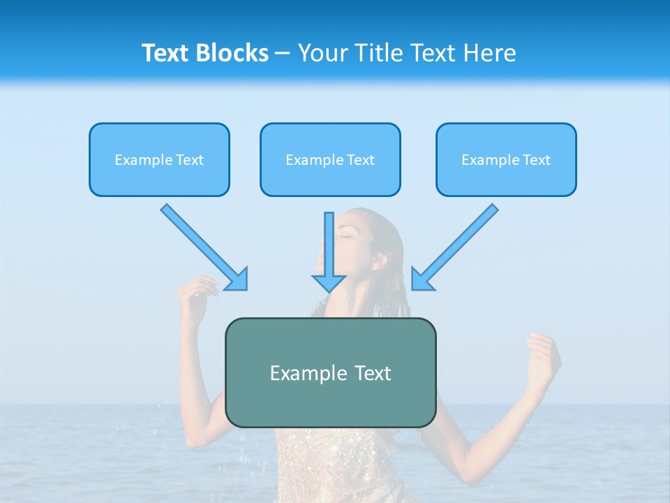 Travel Summer Ocean PowerPoint Template