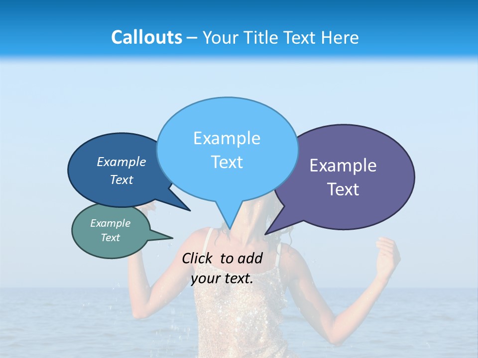 Travel Summer Ocean PowerPoint Template