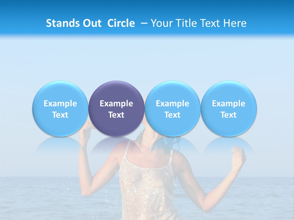 Travel Summer Ocean PowerPoint Template