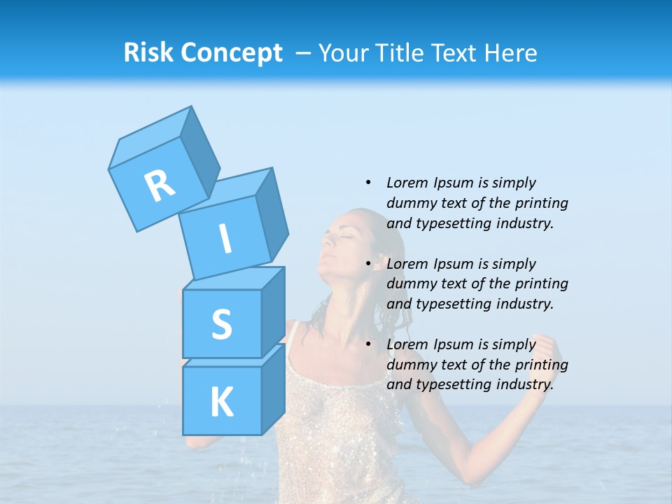 Travel Summer Ocean PowerPoint Template