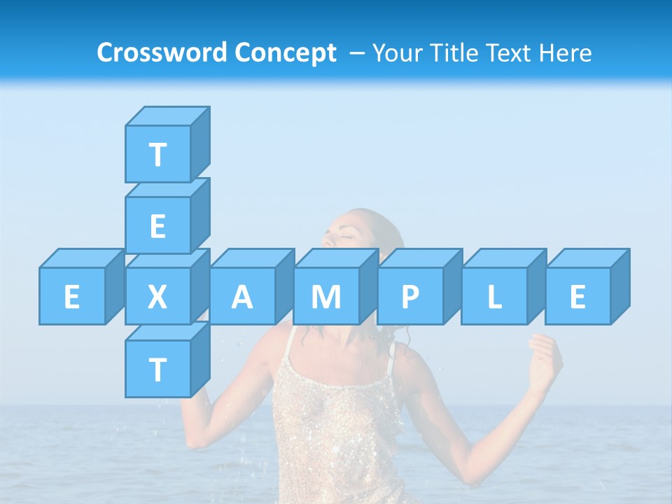 Travel Summer Ocean PowerPoint Template