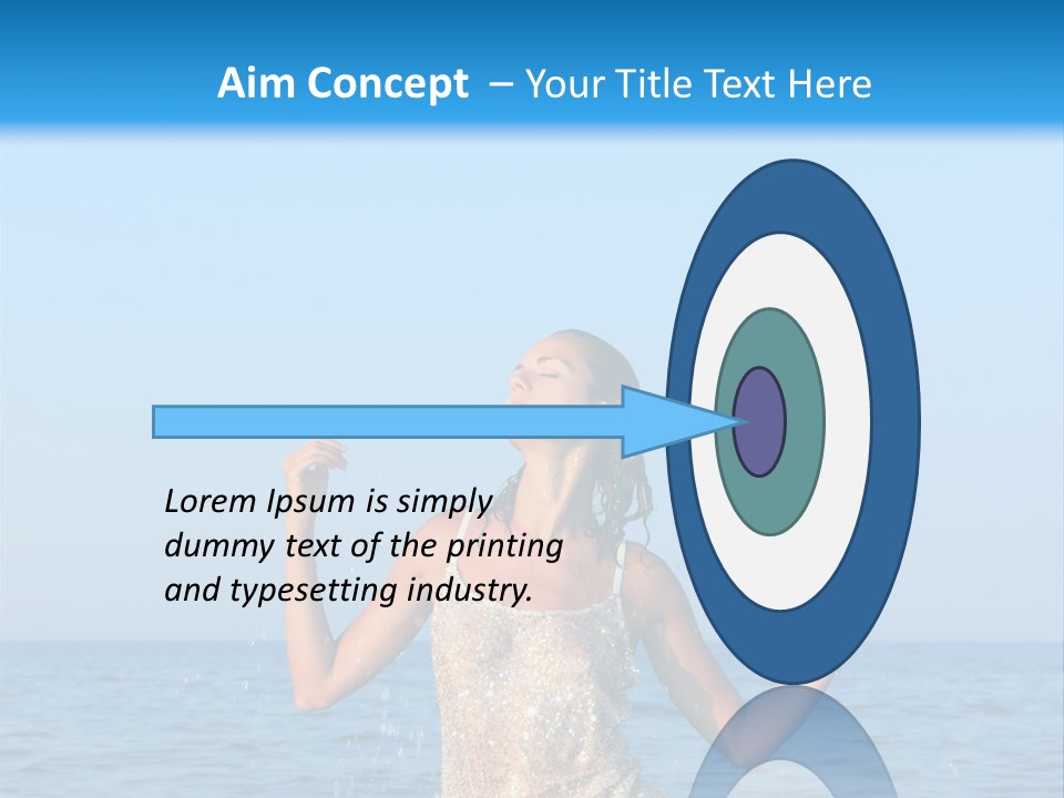 Travel Summer Ocean PowerPoint Template