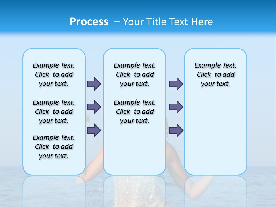 Travel Summer Ocean PowerPoint Template