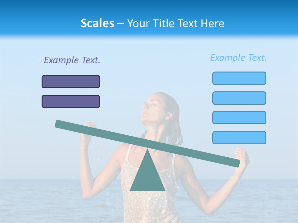 Travel Summer Ocean PowerPoint Template