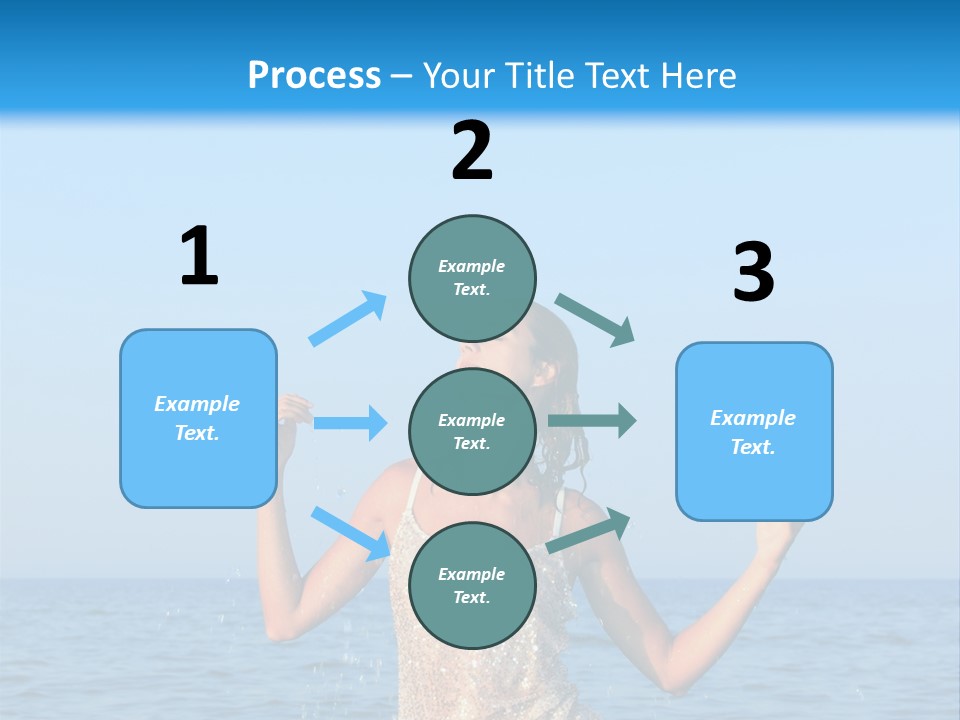 Travel Summer Ocean PowerPoint Template