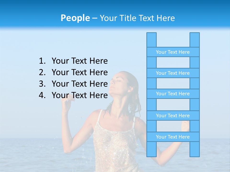 Travel Summer Ocean PowerPoint Template