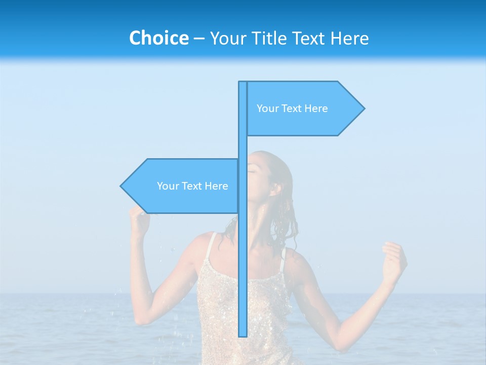 Travel Summer Ocean PowerPoint Template