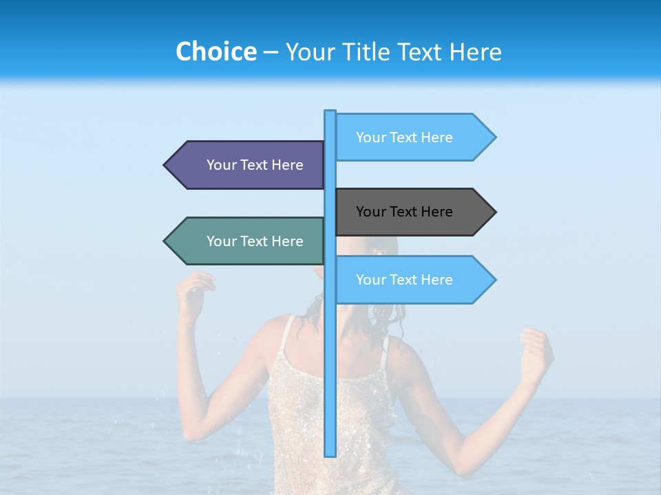 Travel Summer Ocean PowerPoint Template