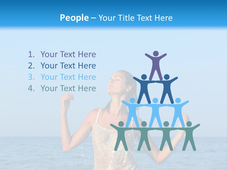 Travel Summer Ocean PowerPoint Template