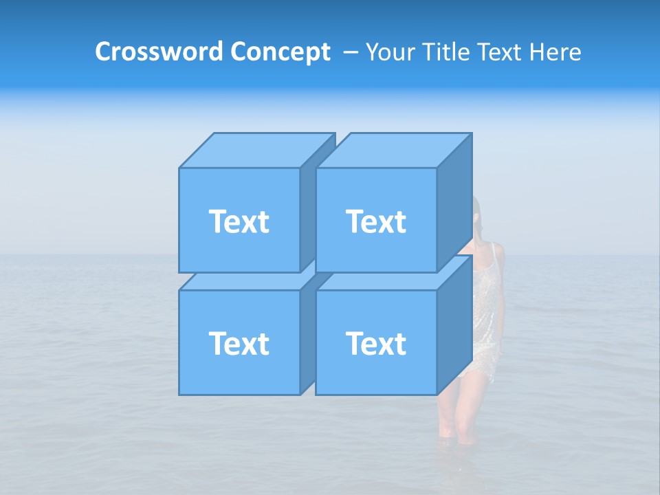 Ocean Water Happy PowerPoint Template
