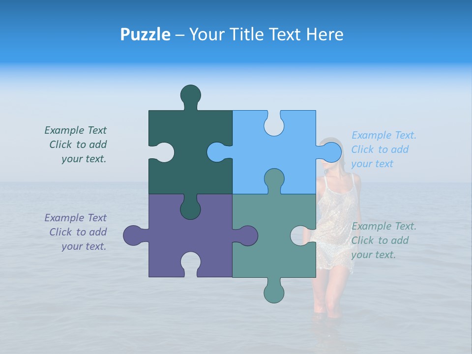 Ocean Water Happy PowerPoint Template