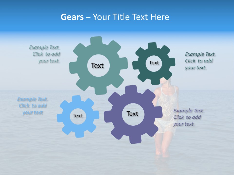 Ocean Water Happy PowerPoint Template