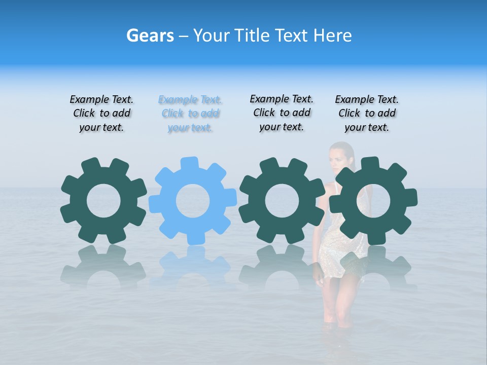 Ocean Water Happy PowerPoint Template