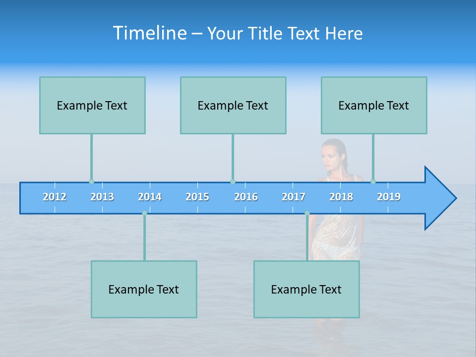 Ocean Water Happy PowerPoint Template