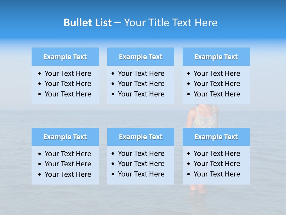 Ocean Water Happy PowerPoint Template