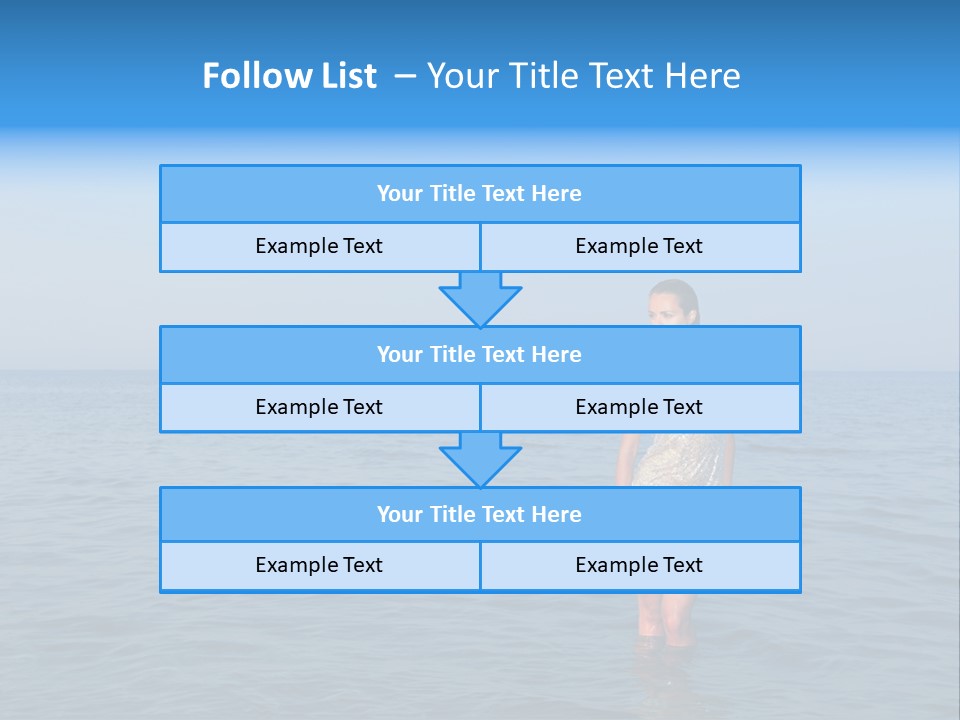 Ocean Water Happy PowerPoint Template