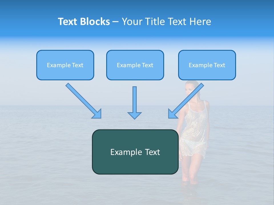 Ocean Water Happy PowerPoint Template