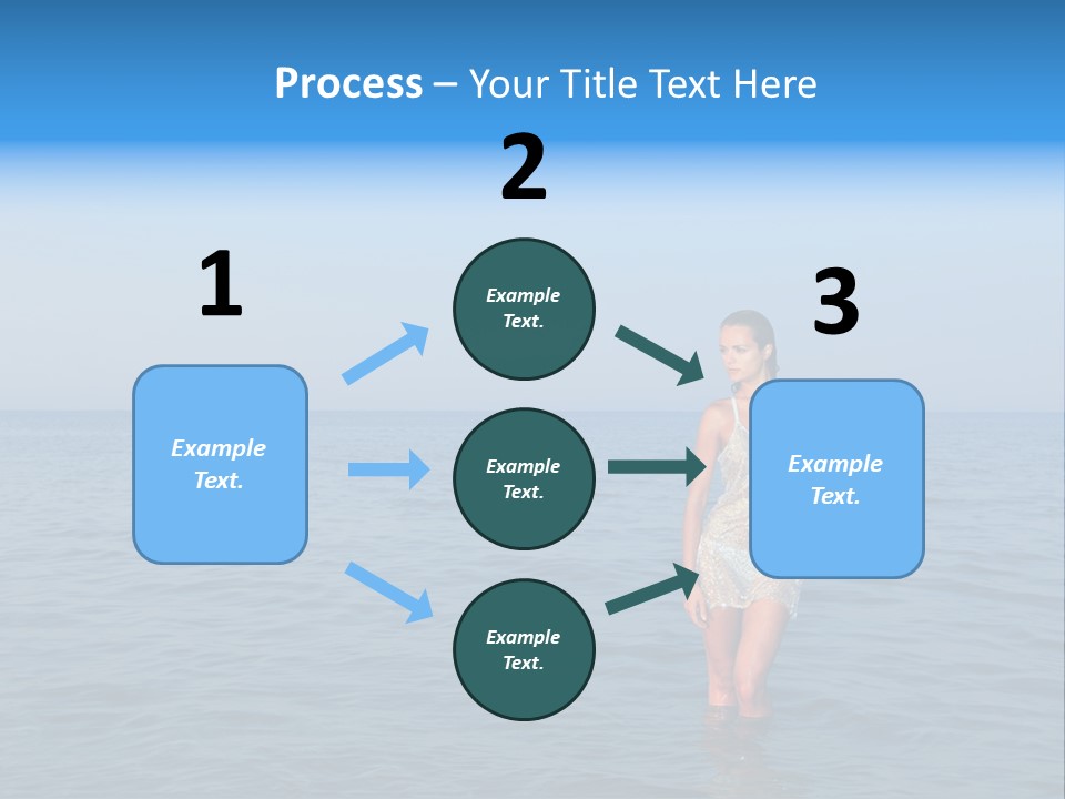 Ocean Water Happy PowerPoint Template