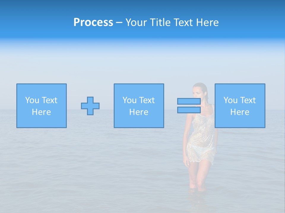 Ocean Water Happy PowerPoint Template