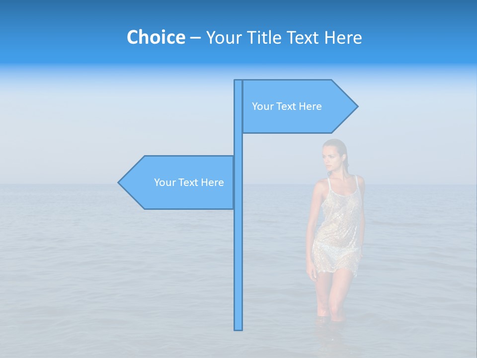 Ocean Water Happy PowerPoint Template