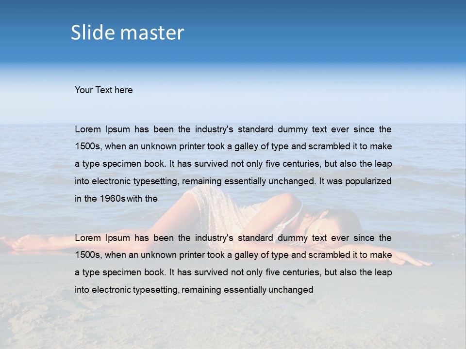 Beauty Full Body PowerPoint Template