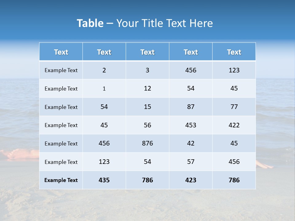 Beauty Full Body PowerPoint Template