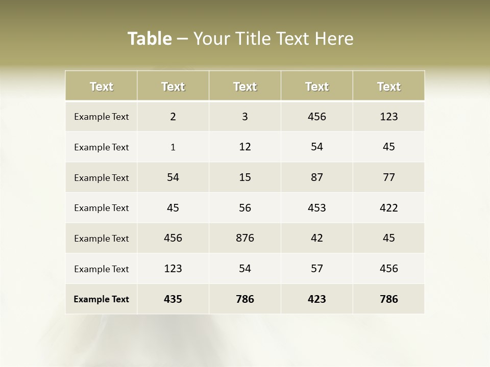 Smooth Painting Art PowerPoint Template