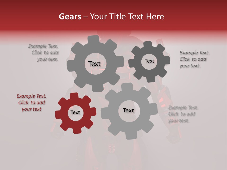 Scifi Digital Warrior PowerPoint Template