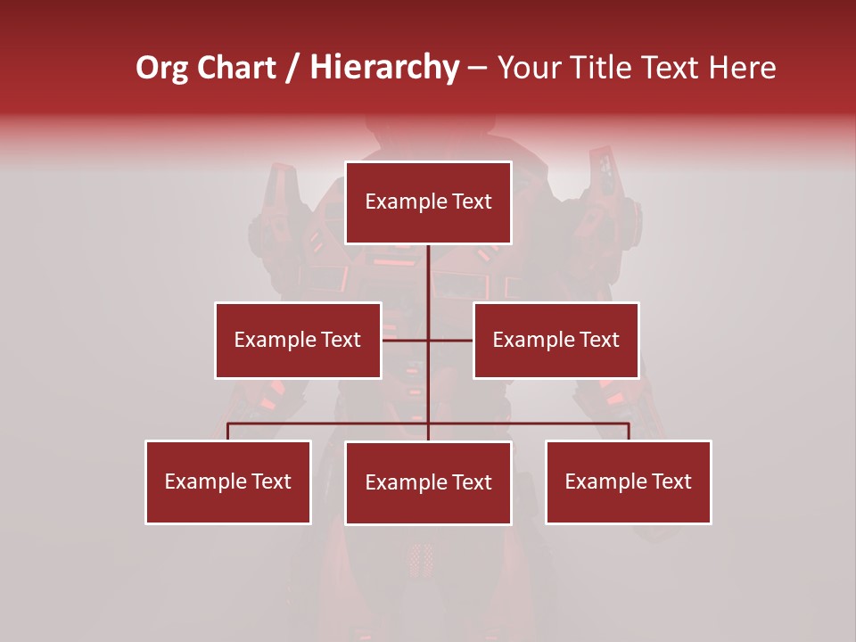Scifi Digital Warrior PowerPoint Template