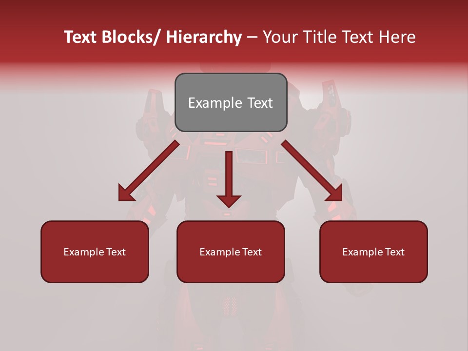 Scifi Digital Warrior PowerPoint Template