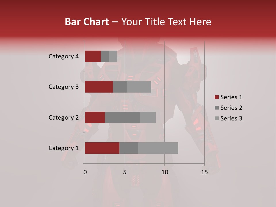 Scifi Digital Warrior PowerPoint Template