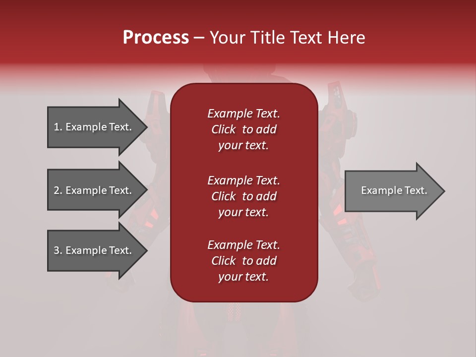 Scifi Digital Warrior PowerPoint Template
