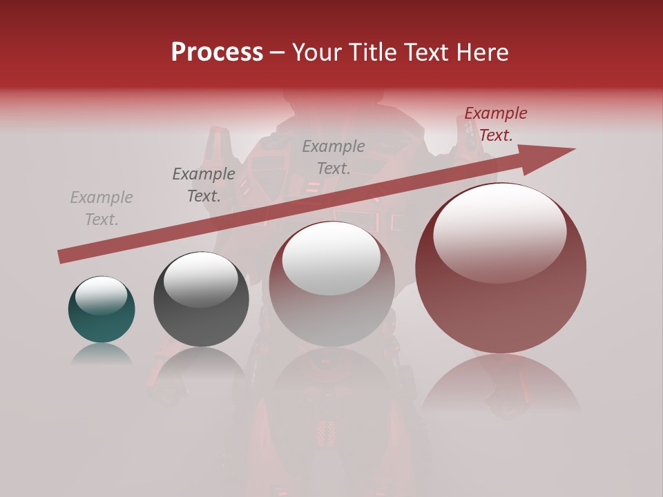 Scifi Digital Warrior PowerPoint Template
