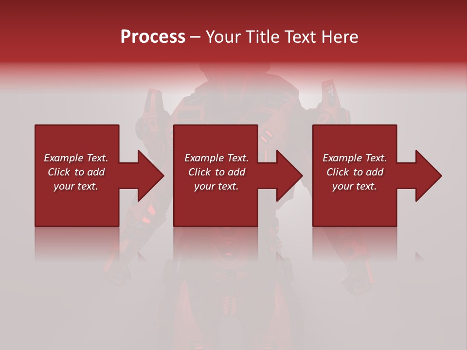 Scifi Digital Warrior PowerPoint Template
